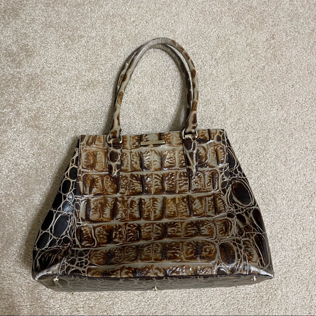 Brahmin Espresso Orinoco Joan Tote